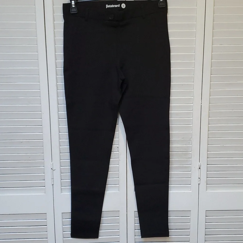New!! Betabrand Black Yoga Dress Pants